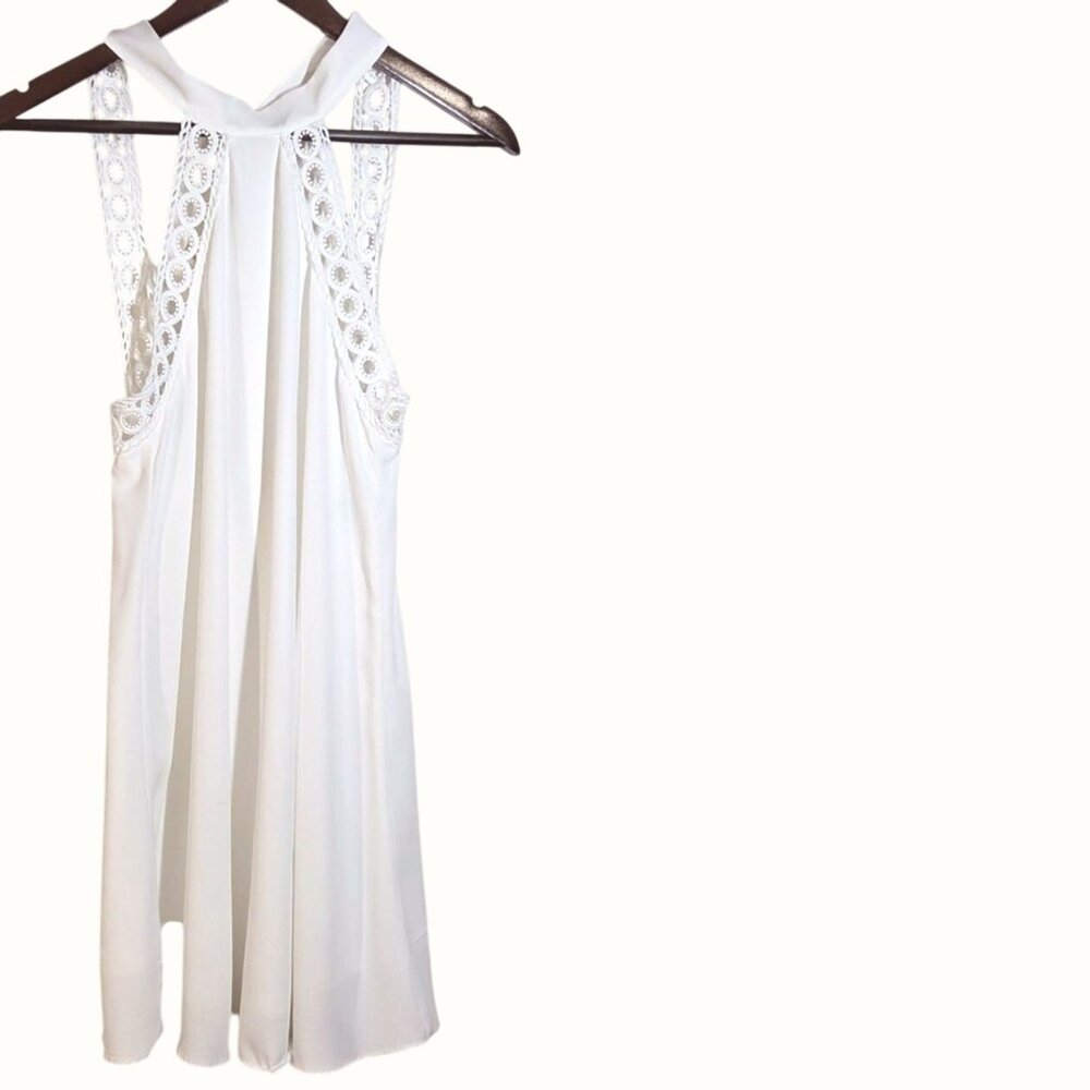 Lulus White Any Sway Shape Or Form Sleeveless Cro… - image 3